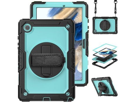 Carcasa de Silicone para Samsung Galaxy Tab a8 10.5 (2021) wi-fi sm-x200/lte sm-x205 Negro