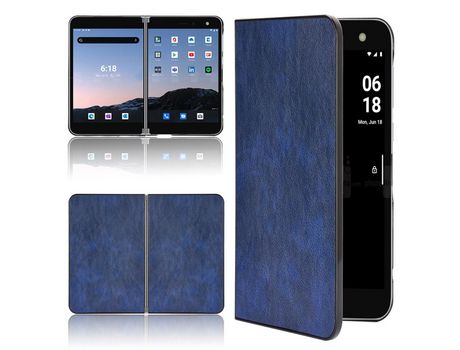 Carcasa para Microsoft surface duo Azul