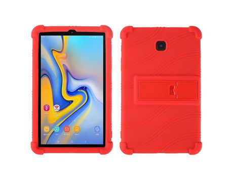 Carcasa de Silicone para Samsung Galaxy Tab a 8.0 (2018) sm-t387 Rojo