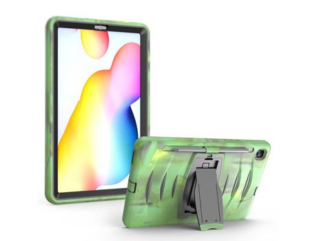 Carcasa de Silicone para Samsung Galaxy Tab s6 lite p610 Camuflagem