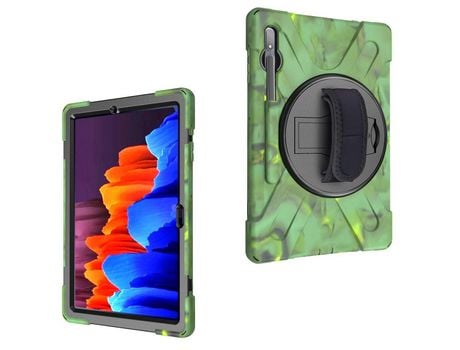 Carcasa de Silicone para Samsung Galaxy Tab s7 plus Camuflagem