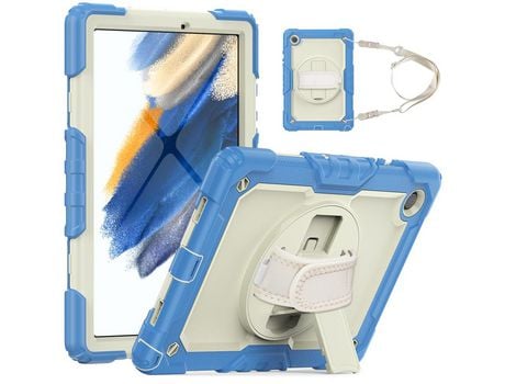 Carcasa de Silicone para Samsung Galaxy Tab a8 10.5 (2021) wi-fi sm-x200/lte sm-x205 Azul