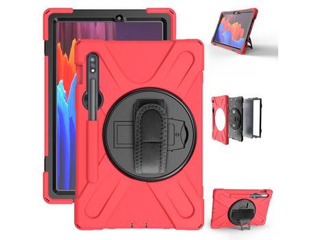 Carcasa de Silicone para Samsung Galaxy Tab s7 t870/t875 Rojo