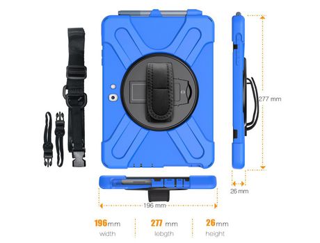 Carcasa de Silicone para Microsoft surface go/go 2 Azul