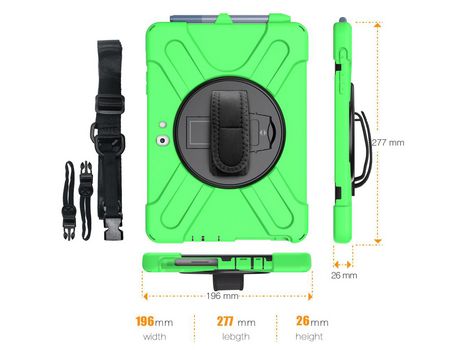 Carcasa de Silicone para Microsoft surface go/go 2 Verde