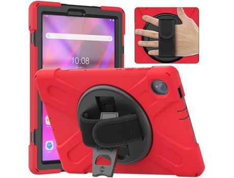Carcasa de Silicone para Lenovo Tab k10/m10 plus Rojo