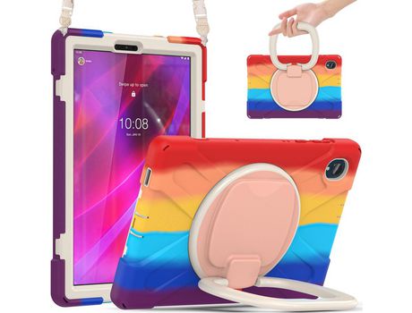 Carcasa de Silicone para Lenovo Tab k10/m10 plus Rojo