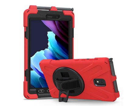 Carcasa de Silicone para Samsung Galaxy Tab active 3 t570/t575/t575n/t577 Rojo