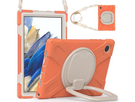 Carcasa de Silicone para Samsung Galaxy Tab a8 10.5 (2021) Laranja