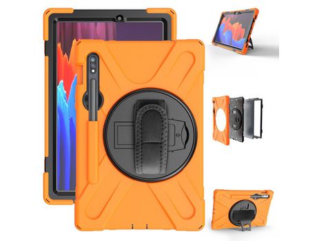 Carcasa de Silicone para Samsung Galaxy Tab s7 t870/t875 Laranja