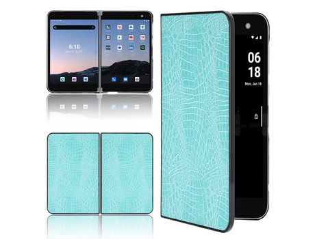 Carcasa para Microsoft surface duo Azul