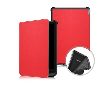 Carcasa para Pocketbook 616/627/632/632 plus Rojo