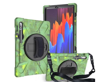Carcasa de Silicone para Samsung Galaxy Tab s7 t870/t875 Camuflagem