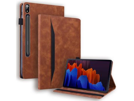 Carcasa para Samsung Galaxy Tab s7/Galaxy Tab s8 Marrón