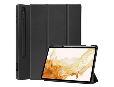 Carcasa para Samsung Galaxy Tab s8 plus Negro