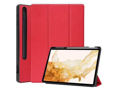 Carcasa para Samsung Galaxy Tab s8 plus Rojo