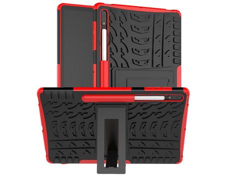 Carcasa para Samsung Galaxy Tab s7 plus Rojo