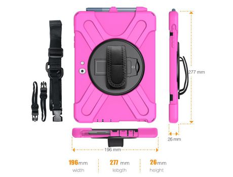 Carcasa de Silicone para Microsoft surface go/go 2 Rosa