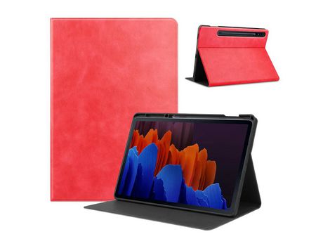 Carcasa para Samsung Galaxy Tab s7 plus Rojo