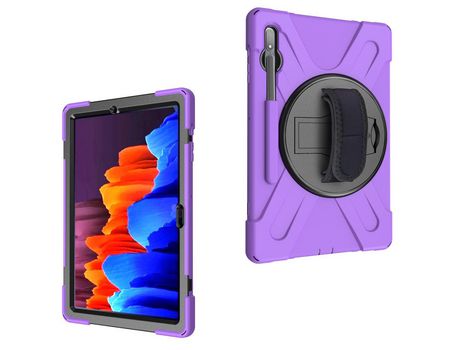 Carcasa de Silicone para Samsung Galaxy Tab s7 plus Morado