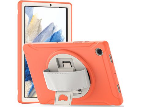 Carcasa de Silicone para Samsung Galaxy Tab a8 10.5 (2021) x200/x205 Laranja