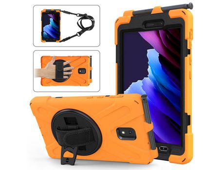 Carcasa de Silicone para Samsung Galaxy Tab active 3 t570/t575/t575n/t577 Laranja