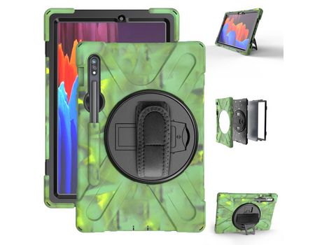 Carcasa de Silicone para Samsung Galaxy Tab s7 t870/t875 Camuflagem