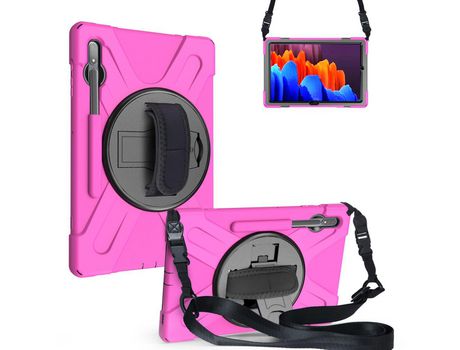 Carcasa de Silicone para Samsung Galaxy Tab s7 plus Rosa