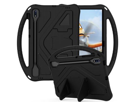 Carcasa para Samsung Galaxy Tab s7 fe/Tab s7 plus Negro