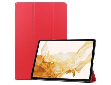 Carcasa para Samsung Galaxy Tab s8 plus Rojo
