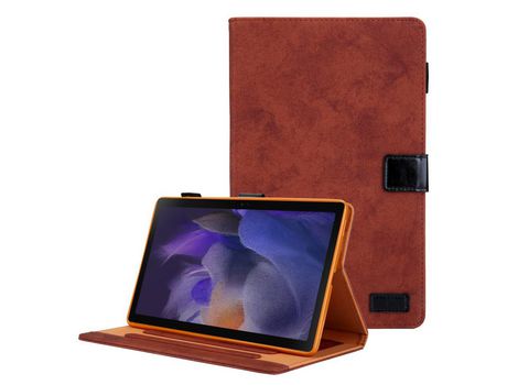 Carcasa para Samsung Galaxy Tab a8 10.5 2021 sm-x200/x205 Marrón