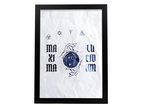 Póster NACNIC Lucidez con Ilustraciones de Magia y El Mundo de Lo Oculto.