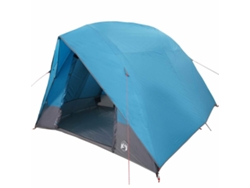 Tienda De Camping Con Techo Azul 275 X 230 X 140 Cm Tafetán