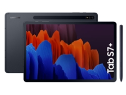 Tablet SAMSUNG Galaxy Tab S7+ (12.4'' - 128 GB - 6 GB RAM - Wi-Fi - Negro)
