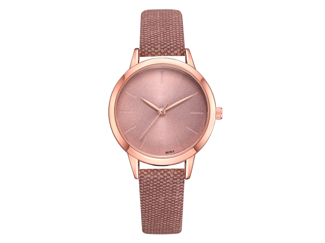 Reloj De Pulsera De Moda Para Mujer Xr3365 Con Diamantes De Imitación, Cuarzo Rosa Sólido, Estilo Estudiantil.