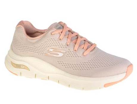 Zapatillas Deportivas SKECHERS Arch Fit ( Beige - Material Sintético- 37)