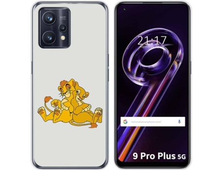 Carcasa para Realme 9 Pro Plus 5G TUMUNDOSMARTPHONE Dibujos Leones Multicolor