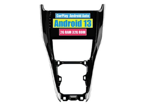 Autoradio Multimedia ROVERONE para Toyota Harrier XU60 2013 - 2020 CarPlay Android Coche Radio Bluetooth GPS Navegación