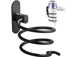 Soporte Pared Secador Pelo Acero Inoxidable 304, Porta Secador Plancha De Pelo Baño Cocina