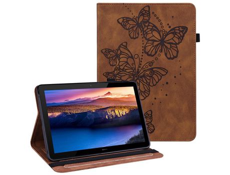 Carcasa para Huawei mediapad t5 10.1 Marrón