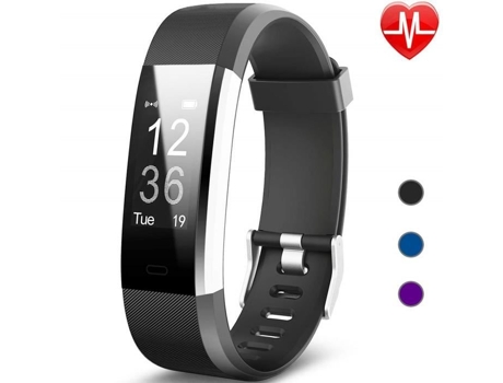 Reloj conectado Mujeres Hombres Reloj inteligente Podómetro Pulsera conectada a prueba de agua Monitor de ritmo cardíaco deportivo para niños R