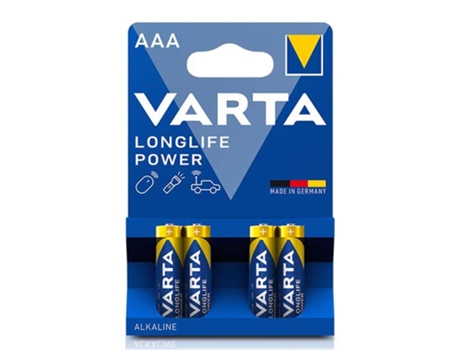 4 Pilas Alcalinas Aaa 1.5V Longlife Power [Bl4] VARTA