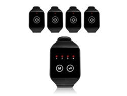 Receptor De Timbre Inalámbrico Para Llamadas De Camareros De 1 A 4 Pulgadas, Ideal Para Restaurantes, Hogares, Clínicas Dentales, Oficinas Y Conferencias Telefónicas. Brilvibera_ozo