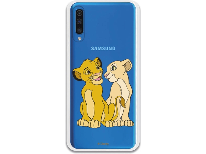 Carcasa Samsung Galaxy A50 DISNEY Simba y Nala Multicolor