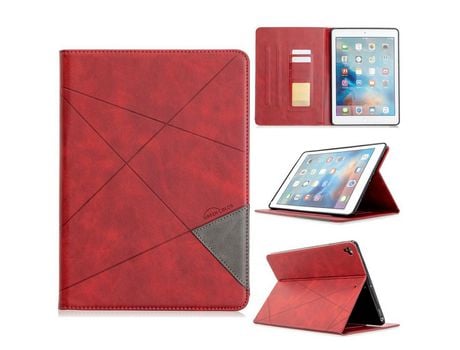 Carcasa para iPad Air 2/Air (2013)/iPad 9.7 (2018)/(2017)/Pro 9.7 (2016) Rojo