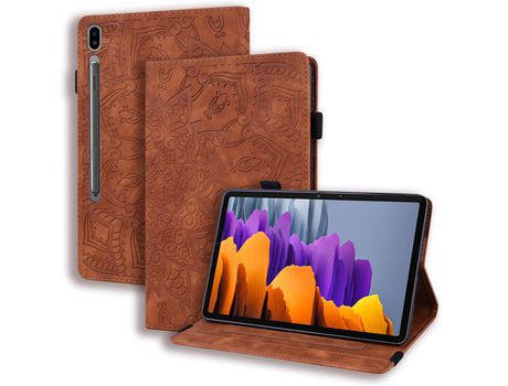 Carcasa para Samsung Galaxy Tab s7 plus/s8 plus Marrón