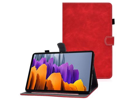 Carcasa para Samsung Galaxy Tab s7 t870/Galaxy Tab s8 x700/x706 Rojo