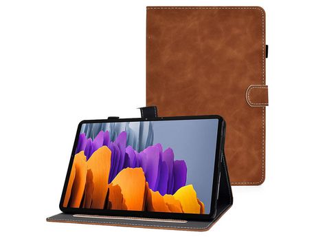Carcasa para Samsung Galaxy Tab s7 t870/Galaxy Tab s8 x700/x706 Marrón