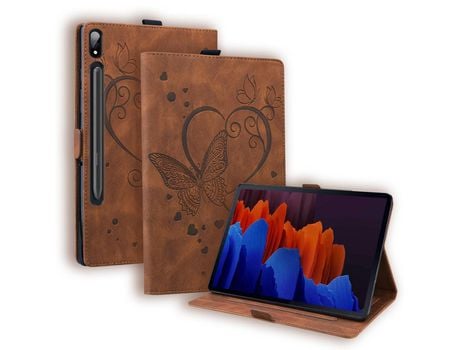Carcasa para Samsung Galaxy Tab s7/Galaxy Tab s8 Marrón