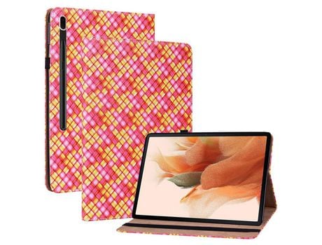 Carcasa para Samsung Tab s7 plus sm-t970/s7 fe sm-t730/sm-t736b Rosa